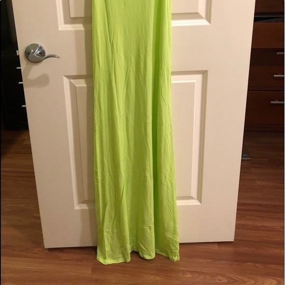 Blue Life Neon Green Maxi Dress - Picture 9 of 13